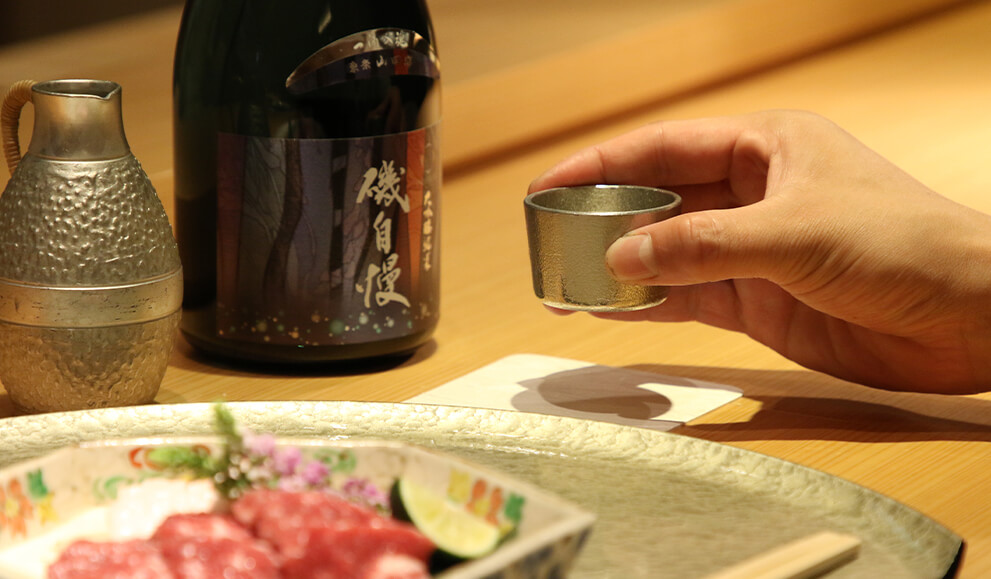 一品と日本酒